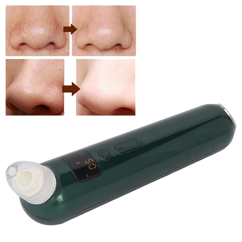6 Probes Blackhead Remover Pore Vacuum Rechargeable Facial Cleaner Portable