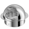 6 Inch Wall Vent Cover, HG Power Exhaust Vent with