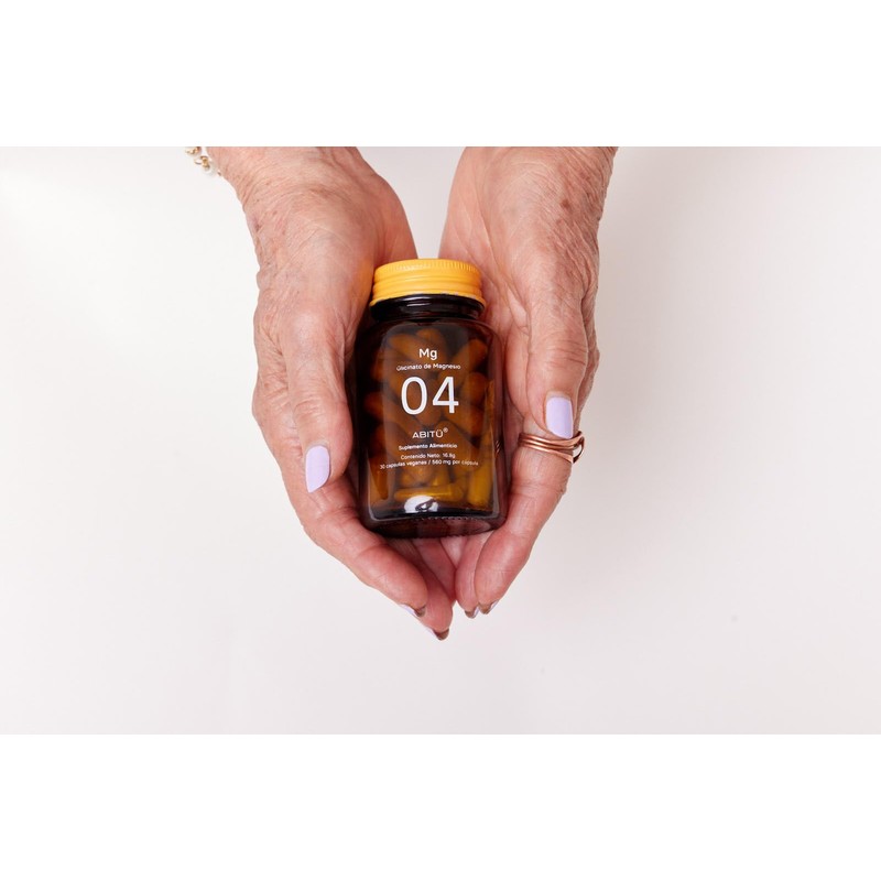 Magnesio (Glicinato de Magnesio 450 mg, 30 cápsulas)