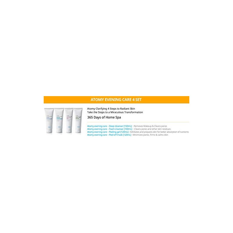 Atomi Evening Care 4 Sets / 아토미 이브닝 케어 4세트
