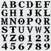 3inch Letter Stencils 36pcs Stencils Letter Alphabet Stencil Number Reusable&Flexible