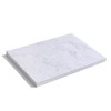 100 Sheets DIN A4 Writing Paper Marble Look White Printed