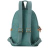 Troop London TRP0255 Classic Canvas Backpack - Small Blue Floral