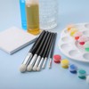 6 Pcs Dry Brush Set, Drybrush Set Round Detail Paint