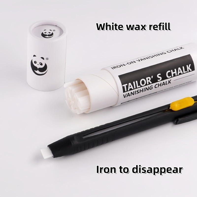 2pcs Heat Erasable Fabric Markers for Sewing with 20 Replacement