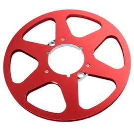 1/4 10.5 Inch Empty Tape Reel Aluminum Alloy Reel Tape Recorder Accessory Empty Disc Opening Machine Parts for Nab