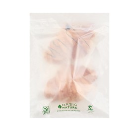 Restaurantware Restaurantware Cookie Bags 100 Count 10 x 8 Inch Resealable Translucent BPI-Certified Compostable Treat Bags with Lip and Tape Design for Bakeries and Pastry Shops for Candies, Cookies, and Treats