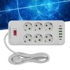 Power Strip 6 Outlets 4 USB 2 Type C Ports