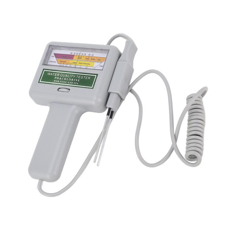 Portable PH Tester Chlorine Meter Swimming Pool Spa Water Quality