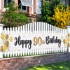 LASKYER Happy 90th Birthday Yard Sign Banner - Cheers to
