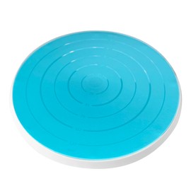 R&M Cookie Decorating Turntable for Cookies, Cupcakes, and Small Desserts, 6-Inch Diameter, Non-slip with 360 Degrees of Rotation
