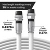 THE CIMPLE CO 10' Feet, White RG6 Coaxial Cable with