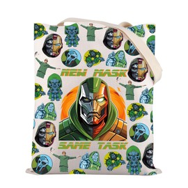 Zuo Bao Doctor Doom Tote Bag Tony Fans Gift New Mask Same Task American Superhero Lover Gift, New Mask