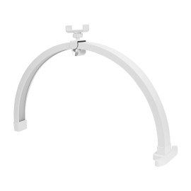 Unbranded Half Moon Nail Desk Lamp Touch Control Foldable 20W LED Beauty Light 3200‑5600K