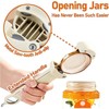 Stainless Steel Adjustable Screwer 3 in 1 Multifunctional Retractable Jar