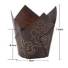 XLKJ 100 Pcs Tulip Baking Cups Muffin Cups Cupcake Liners