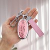 Seedwee for Hyundai 7 Buttons key fob cover, Soft TPU