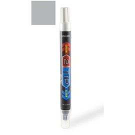 ColorRite 2Tip for Saturn Ion Automotive Touch-up Paint - Bright Silver Metallic Clearcoat 13/WA9566 - Color-and-Clearcoat Package
