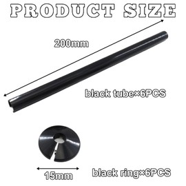 Pipe Cover, 12 PCS Radiator Pipe Covers for 15mm, 22mm Pipes – Durable, Easy to Install, Decorative Heat Shield Covers for Home & Office