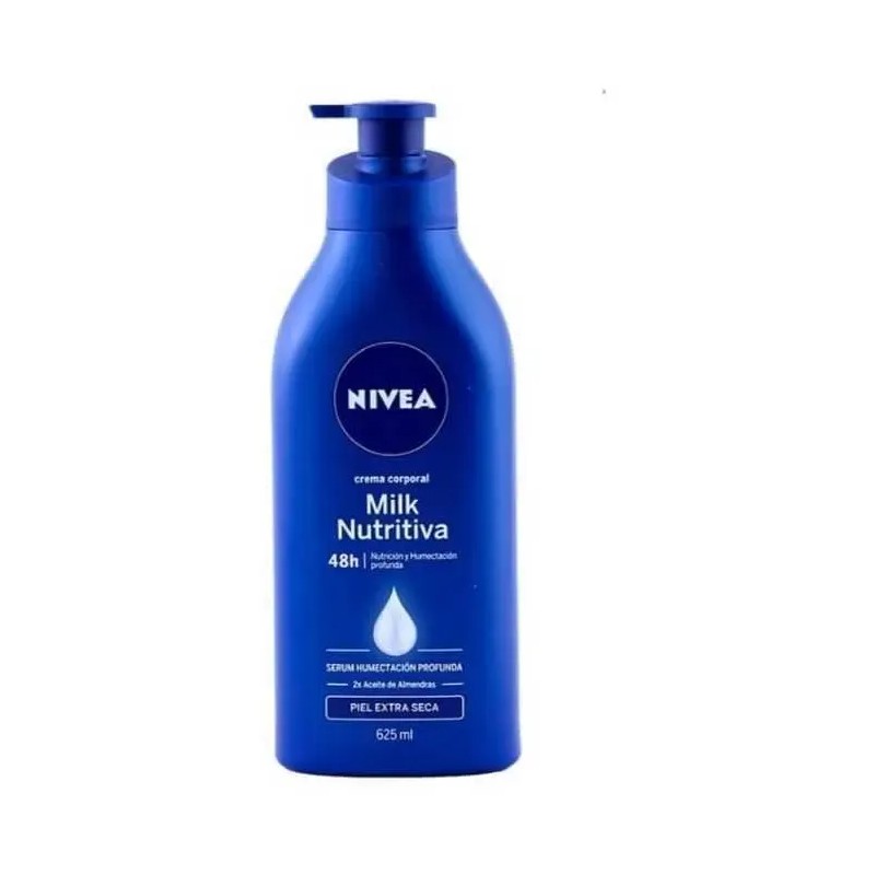 Nivea Crema Corporal Serum Body Milk Nutritiva 625 Ml