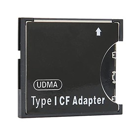 ASHATA Adaptador de Tarjeta SD CF, WiFi Inalámbrico SD MMC SDHC Ranura SDXC a CF Adaptador de Tarjeta de Memoria Compact Flash, para, para, para Nikon