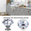 DEELF OUTLET 12 Packs Crystal Cabinet Knobs Drawer Pulls and