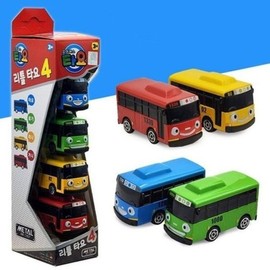 Miniature Car Toy Tayo the Little Bus 4-Piece Set-WE4DC2E / 미니카 장난감 자동차 꼬마버스 타요 4종 세트-WE4DC2E