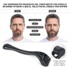 Kit Barba Cuidado Para Hombres Herramientas De Bigote 11pcs