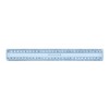 WONDAY 20cm Double Decimetre Ruler with Shatterproof Plastic Handle