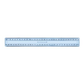 WONDAY 20cm Double Decimetre Ruler with Shatterproof Plastic Handle