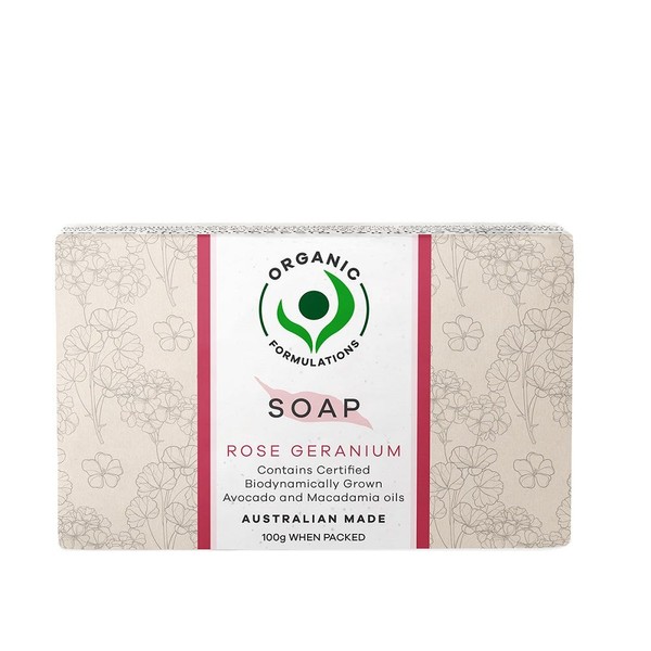 Organic Soap - Rose Geranium