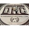 technics 1200 Mk2 on off knob brushed aluminum black text