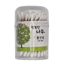 Cotton swab double-sided pure cotton birch cosmetic swab hygiene beauty 8ea