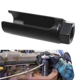 MLY 1 PC O2 Sensor Socket Tool Kit, 7/8" (22mm) 6-Point Sensor Socket, O2 Sensor Wrench Removal Tool, Universal Sensor Extender for Most Models of Cars (Black)