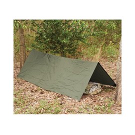 Snugpak Stasha G2 WGTE Tarp Shelter - Compact 100% Waterproof Tarp with Reinforced Attachment Points - Lightweight, Versatile Emergency Camping Tarp for Hiking & Adventure Races (Olive)
