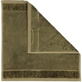 Möve Bamboo Luxe Flannel 30 x 30 cm 60% Cotton / 40% Viscose Made from Bamboo Cellulose, Olive