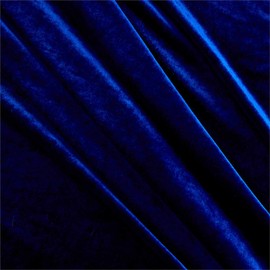Ben Textiles Stretch Velvet, Yard, Royal