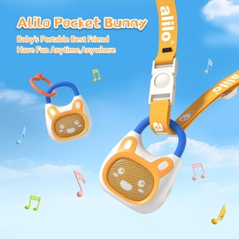alilo Pocket Bunny K1 Portable Sound Machine & Kids Audio Player with Preloaded Stories and Lullabies.