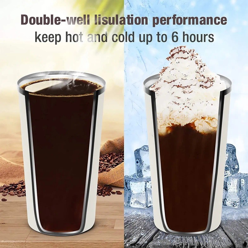Vaso De Café De Acero Inoxidable 510ml