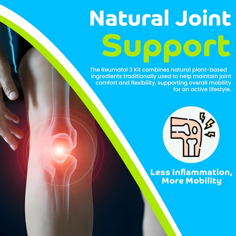 Reumatol 3 Kit – Natural Joint Support Formula for Comfort