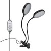 Plant Grow Light Timing 5 Dimmable Levels Waterproof Dual Head