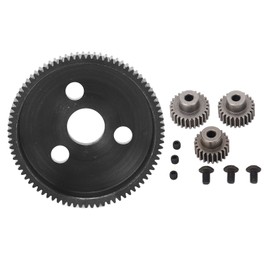 RC Gear Set Replacement Metal 83T Spur Gear with 23T 25T 27T Pinion Gears Set for TRAXXAS SLASH 1/10 2WD RC Car