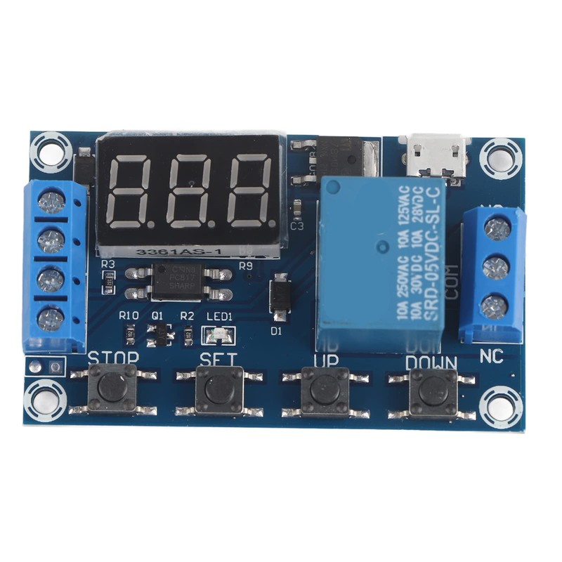 Ouitble Delay Timer Module, DC 6V to 30V Timer Switching
