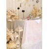 Eternal Beauty Sparkly Rectangle Sequin Tablecloths Wedding Party Banquet (Iridescent,50x80