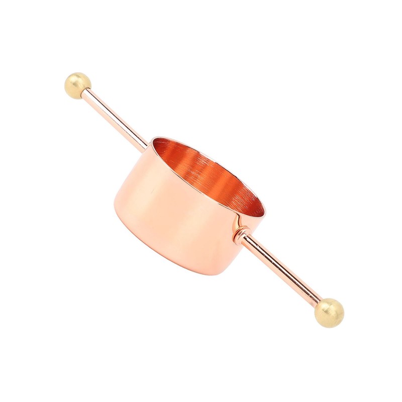 Bartender Measuring Cup 30ml Precise Control Double Bead Stainless Steel