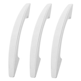 ORFOFE 3pcs Freezer Door Handle Replacement Plastic Refrigerator Handle Easy to Install Freezer Parts Compatible with Various Freezer and Cooler Models