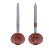 4.8 x 80 mm Roofing Screws, Hex Head Self-Drilling Multicoloured