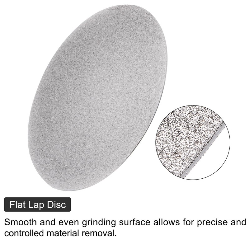 uxcell Diamond Sanding Grinding Disc, 8-Inch (200mm) Grit 80 No