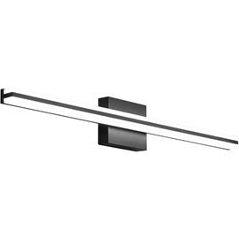 SOLFART Dimmable Led Bathroom Vanity Lights Fixtures Over Mirror Wall Lights Matt Black Finishing