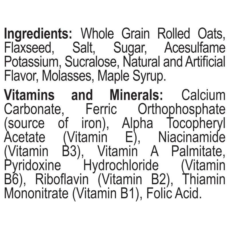 Better Oats 100 Calorie Maple and Brown Sugar Oatmeal Packets,